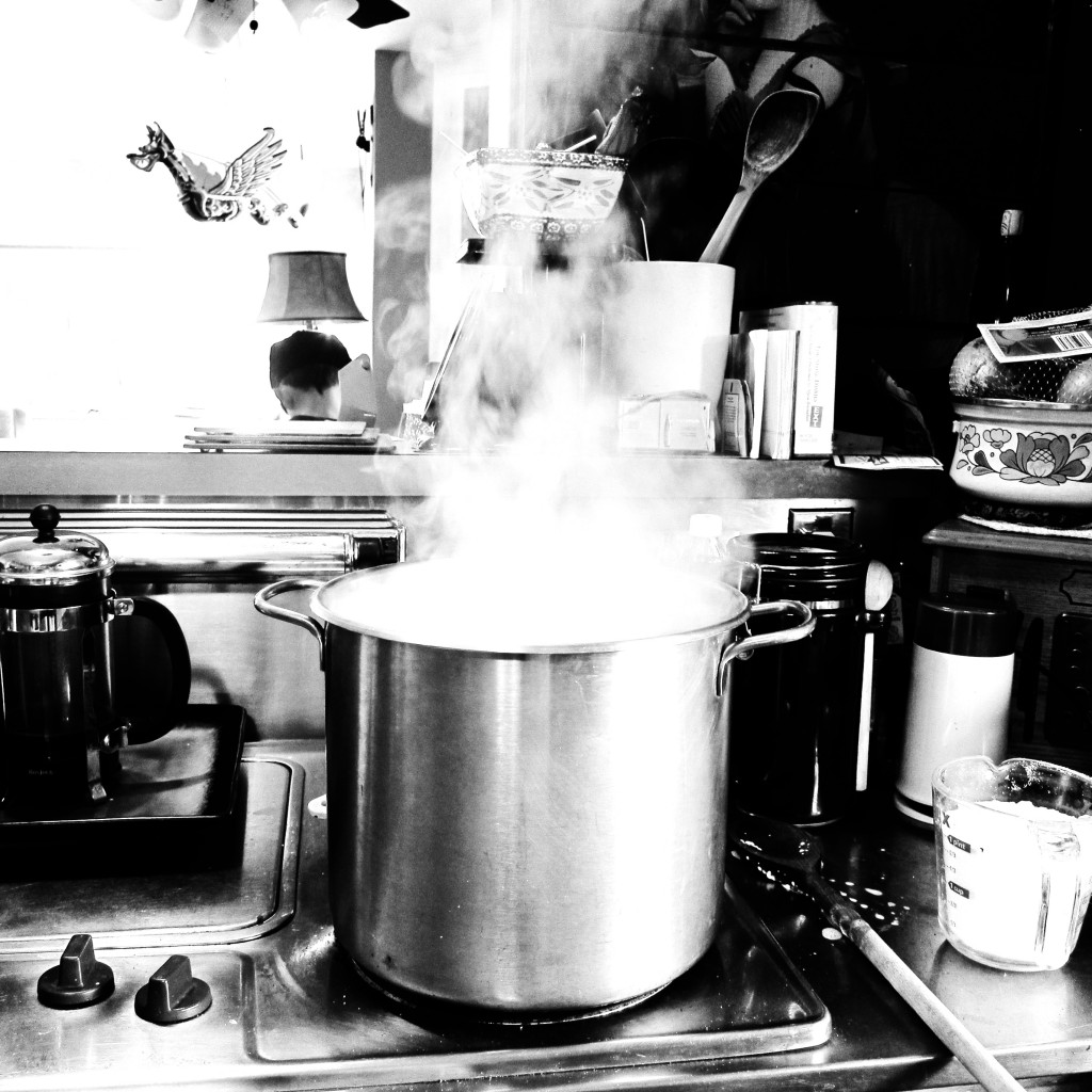 cauldron of steam